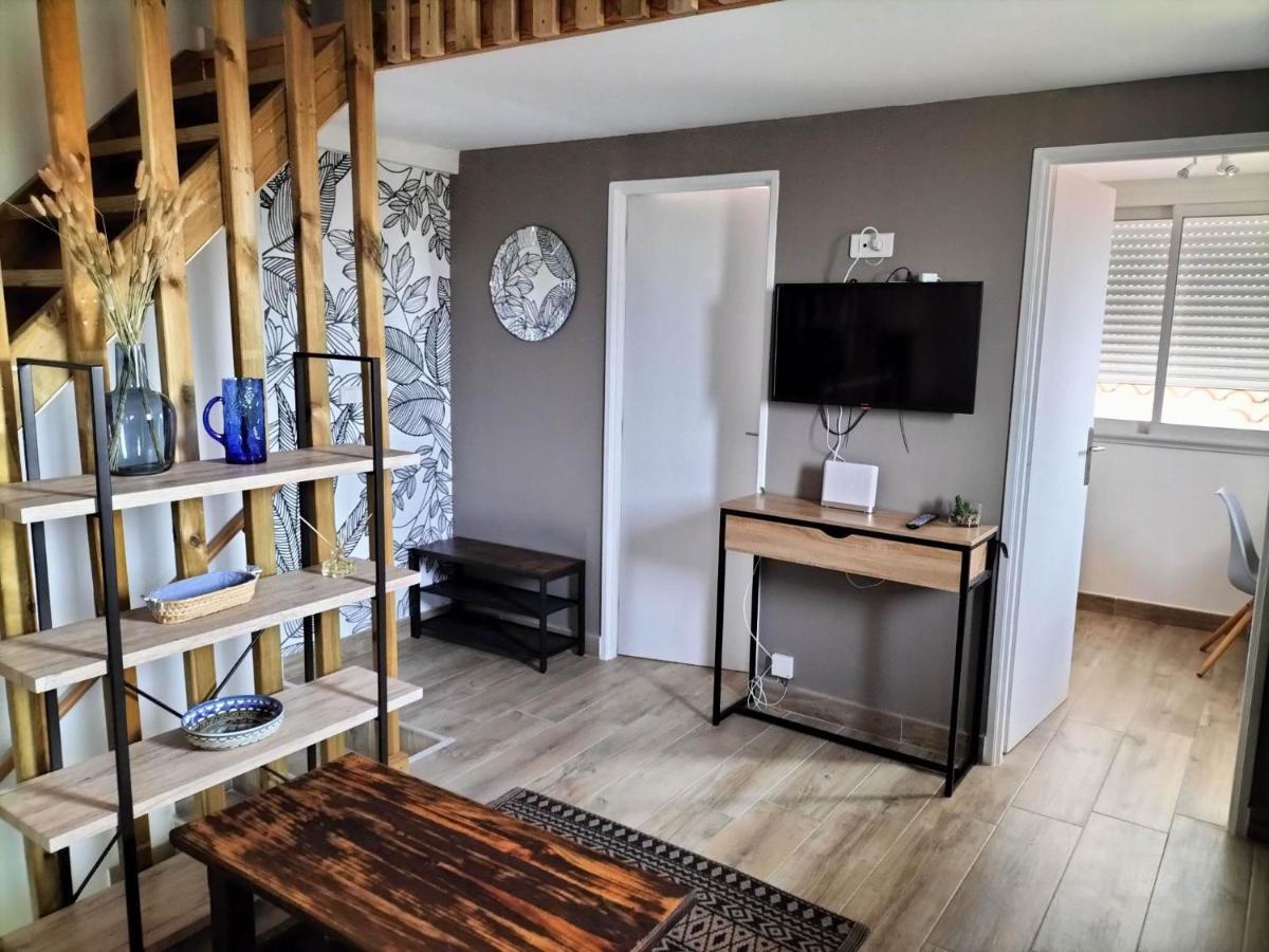 "Les Bambous" Studio Cosy Climatise Au Calme De 37 M2 Parking Gratuit A Argeles Sur Mer エクステリア 写真