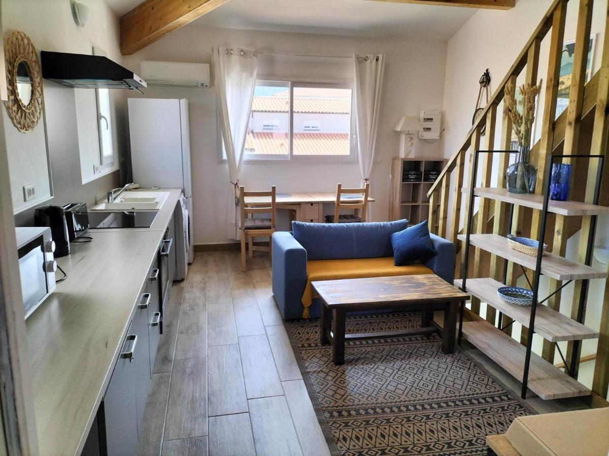 "Les Bambous" Studio Cosy Climatise Au Calme De 37 M2 Parking Gratuit A Argeles Sur Mer エクステリア 写真